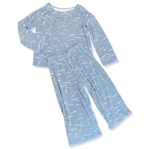 GARNET HILL KIDS Two Piece Clouds and Stars Pajamas